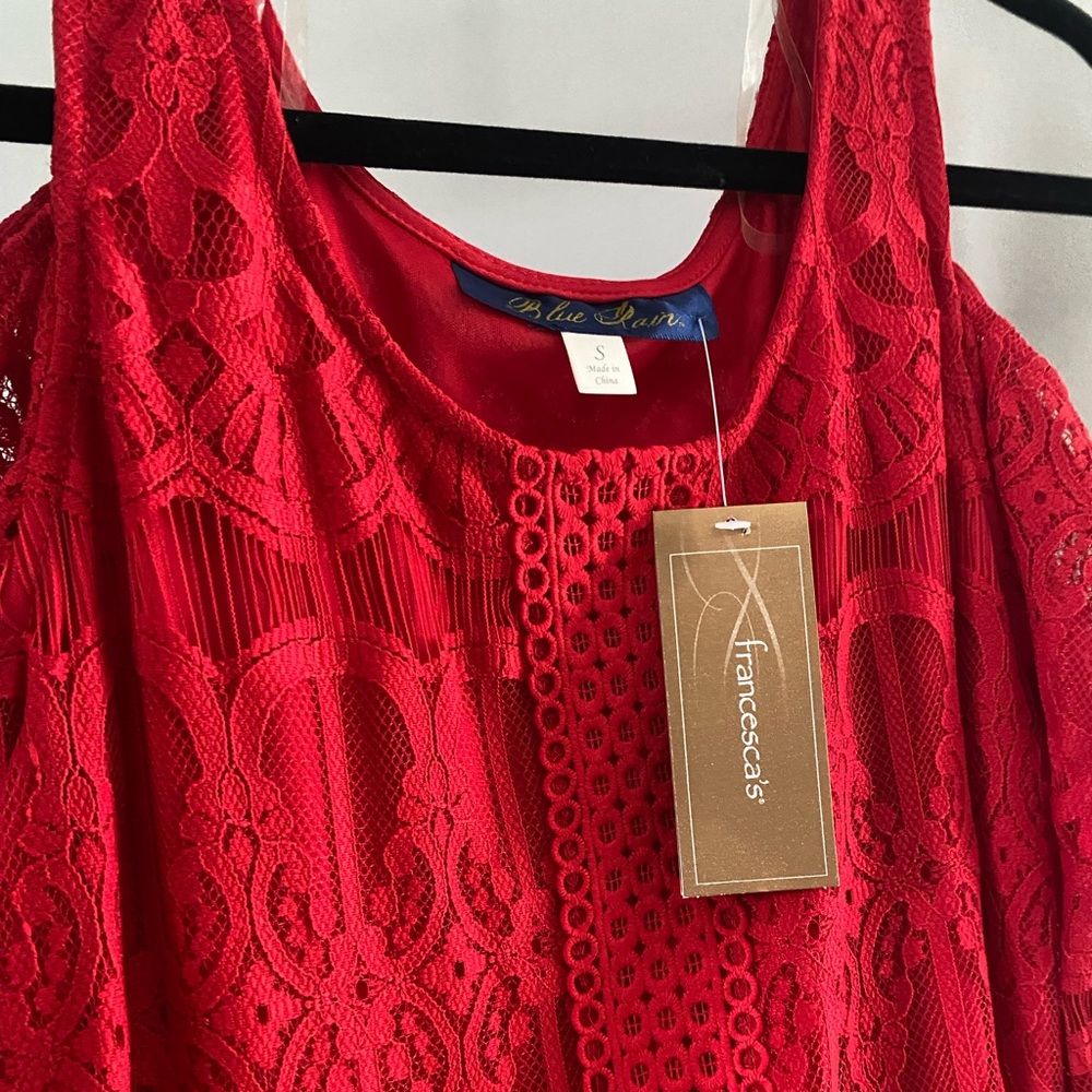 Francesca’s lace dress